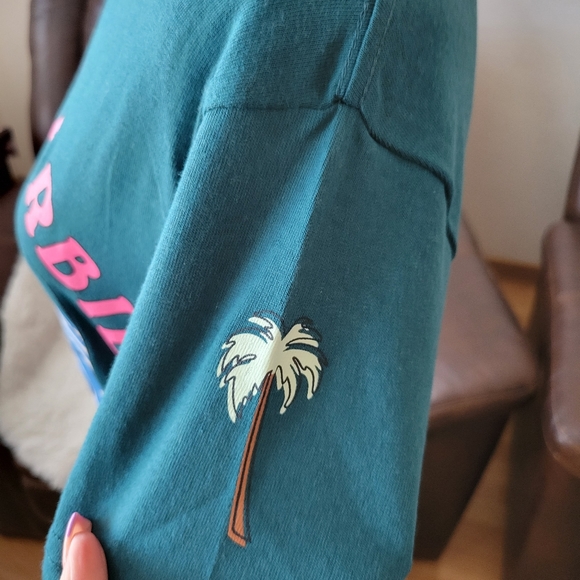 MALIBU BARBIE TEAL TEE - Picture 4 of 5